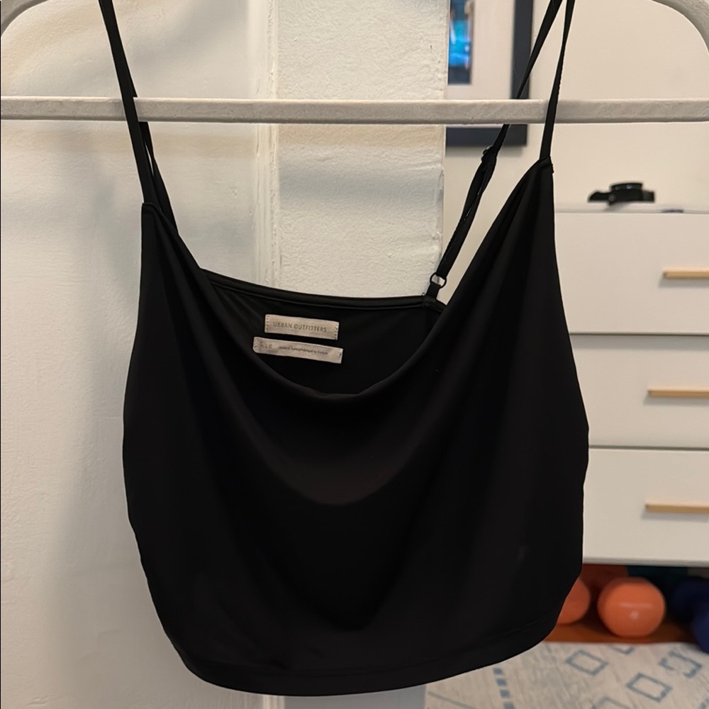 Urban Outfitters Black Crop Top